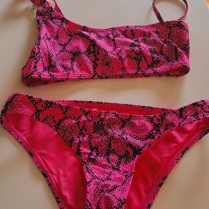 Two piece bathing suit